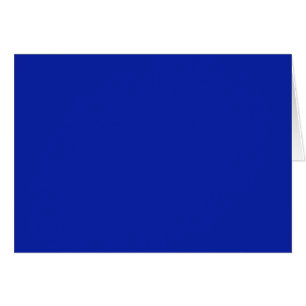 Cartão Placa de vazio com fundo azul real