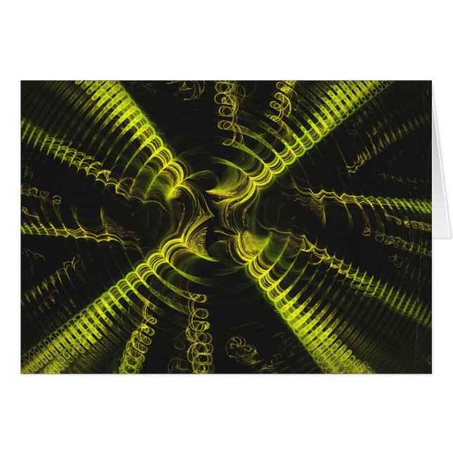 Cartão Placa de vazio com fundo de Design espiral frontal (Frente horizontal)