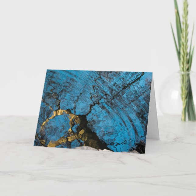 Cartão Placa de Vazio de Árvore Líquida (Frente)