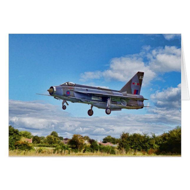 Cartão Placa de Vazio de raio Jet (Frente Horizontal)