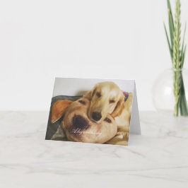 Cartão Placa de vazio e ouro