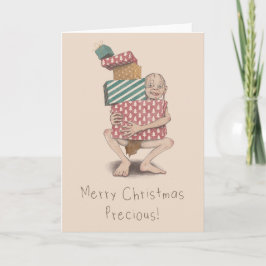 Cartão Placa de Vazio Feliz de Natal