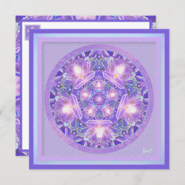 Cartão Placa de vazio W1 roxa