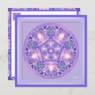 Cartão Placa de vazio W1 roxa