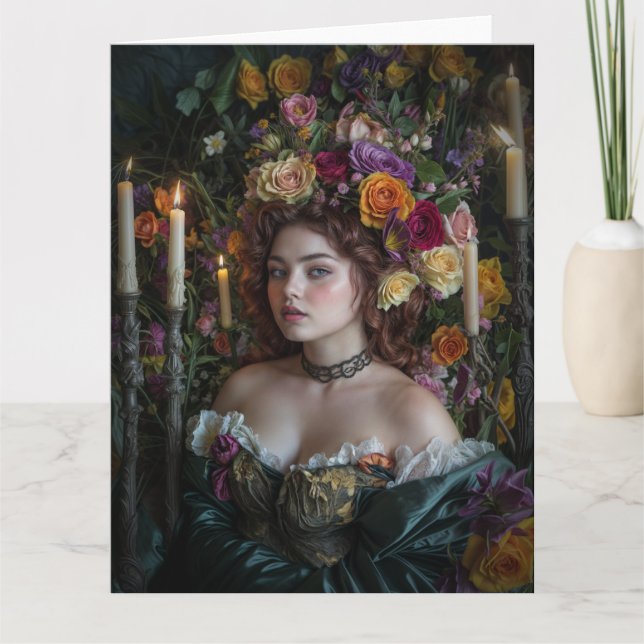 Cartão Placa Design de Gótico 11 primavera Victorian 2025 (Frente)