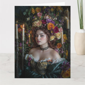 Cartão Placa Design de Gótico 11 primavera Victorian 2025