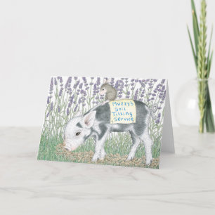 Cartão Placa Design® para mouse doméstico