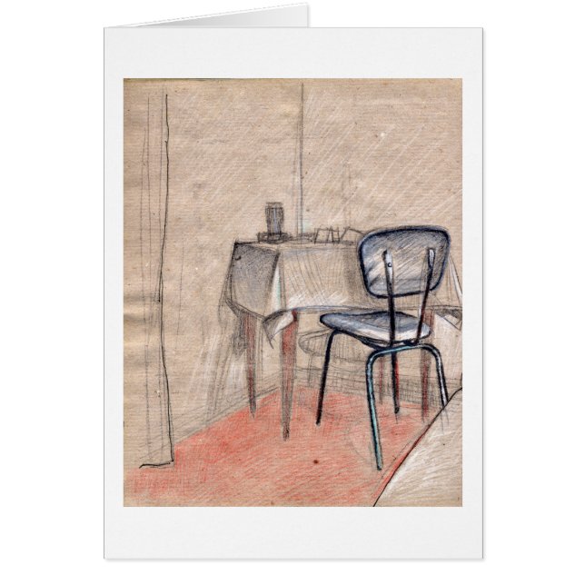 Cartão Placa do CANTO DA SALA (Frente)