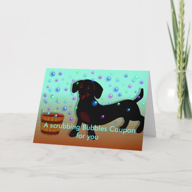 Cartão Placa do cupom do dia de os pais (Frente)