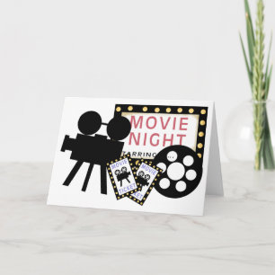 Cartão Placa do Movie Lovers - Ocasião tudo
