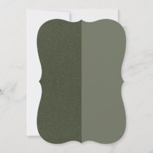 Cartão Placa do suporte de textura dupla verde Moss - Per
