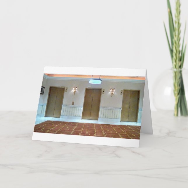 Cartão Placa elevadora (Frente)