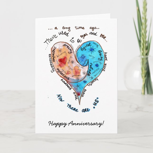 Cartão Placa ESTJ/INFJ inspirada na Connects Hearts socio (Frente)