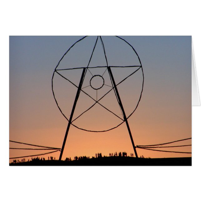 Cartão Placa Estrela Eclipse Evense (Frente Horizontal)