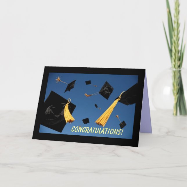 Cartão Placa FORMANDO parabéns (Frente)