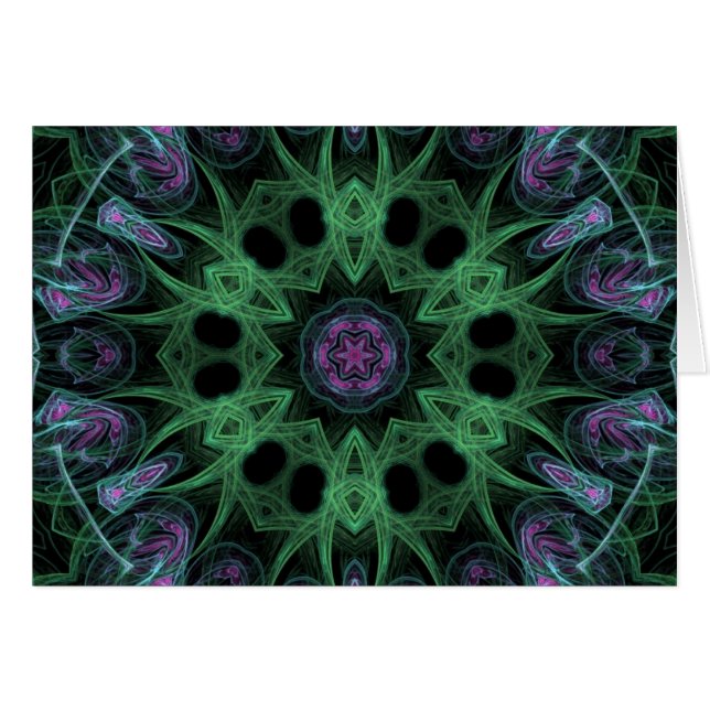 Cartão Placa FractalScopes (Frente Horizontal)