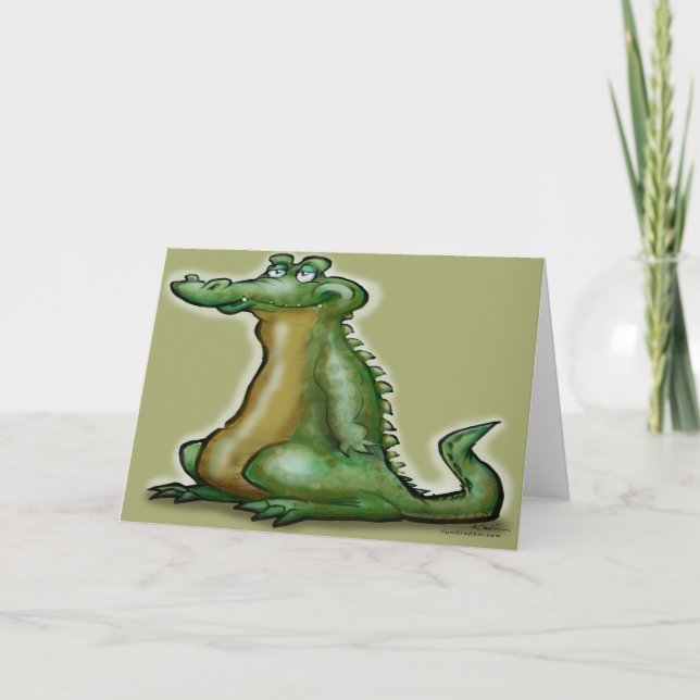 Cartão Placa Gator (Frente)