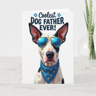 Cartão Placa Gráfica Pai Cachorro Legal