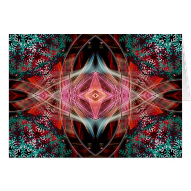 Cartão Placa iFractalART (Frente Horizontal)