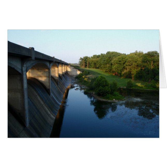 Cartão Placa Lake Ontelaunee (Frente Horizontal)