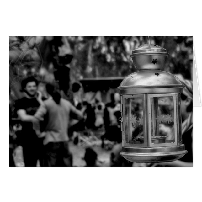 Cartão Placa Lanterna (Frente Horizontal)