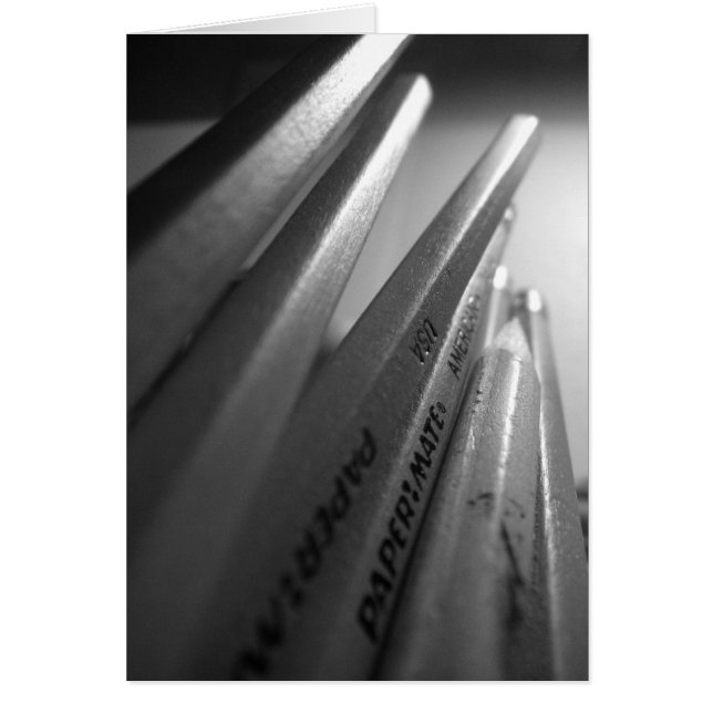 Cartão Placa Lápis (Frente)