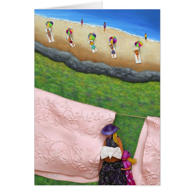 Cartão Placa Linen Rosa (Frente)