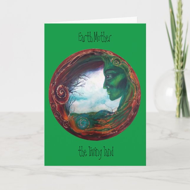 Cartão Placa-mãe da Terra (Frente)