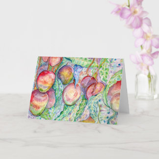 Cartão Placa Mangos