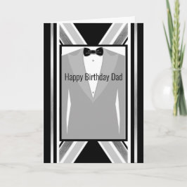 Cartão Placa metálica em preto diagonal, cinza