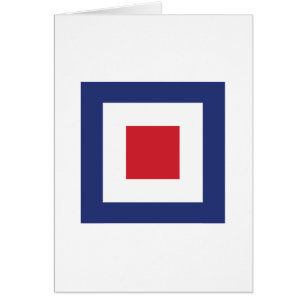 Cartão Placa Mod Quadrada