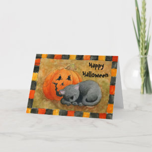 Cartão Placa Nap Halloween