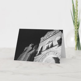 Cartão Placa 'Noturna Brilhante' Gótica