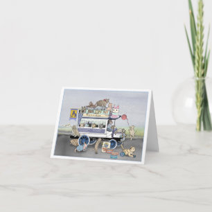 Cartão Placa Omnibus do Kamp gatinho