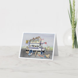 Cartão Placa Omnibus do Kamp gatinho