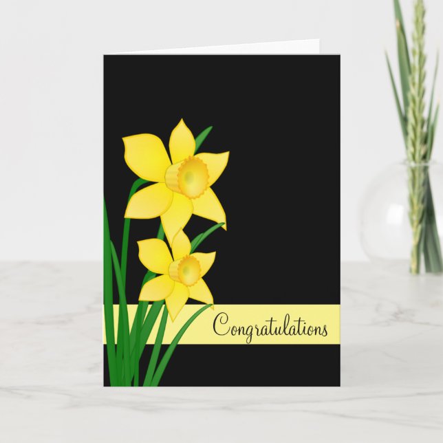 Cartão Placa parabéns (Frente)