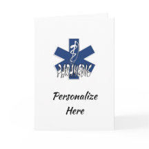 Placa Paramedic Ative Star of Life