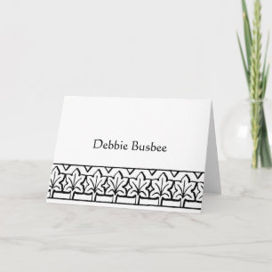 Cartão Placa Pessoal - Personalizada - Personalizada