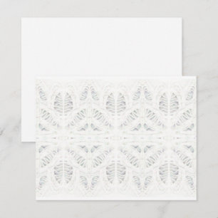 Cartão Placa plana BATTENBURG LACE 4.25x5.5 / Horizontal