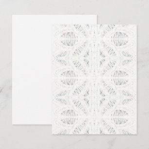 Cartão Placa plana BATTENBURG LACE 4.25x5.5 / Vertical