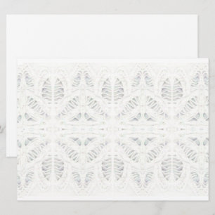 Cartão Placa plana BATTENBURG LACE 6.5x8.75 / Horizontal