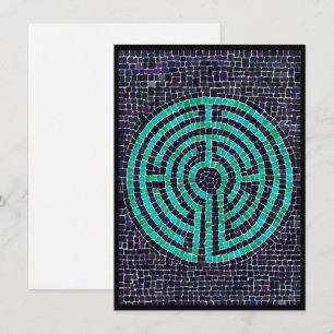Cartão Placa plana LABYRINTH III 4.5x6.25