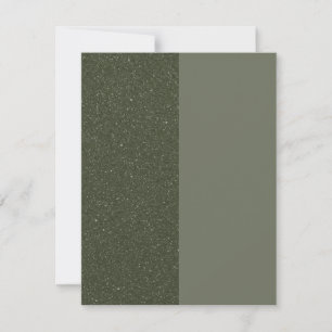 Cartão Placa Plana Verde Moss Meia-Espectrada - Personali