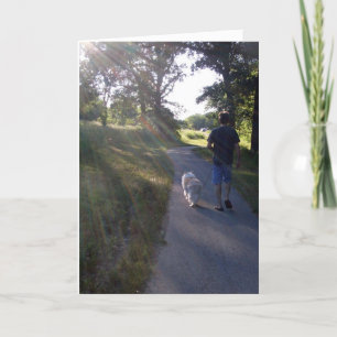 Cartão Placa Poem Ponte do Arco-Íris