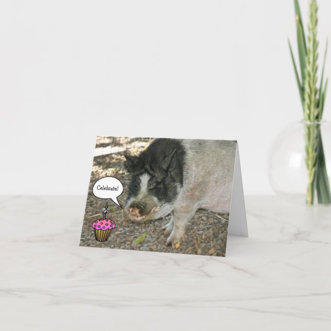 Cartão Placa porca de terceiros (Frente)