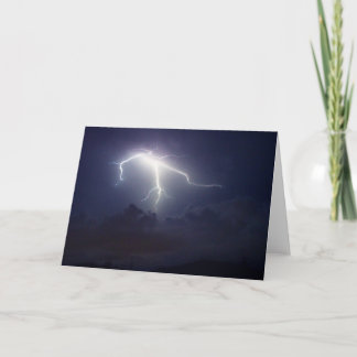 Cartão Placa - Relâmpago