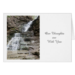 Cartão Placa Rocks Streams