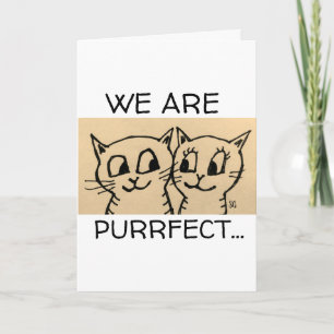 CARTÃO PLACA ROMÂNTICA DO CASAL DE ARTE CAT