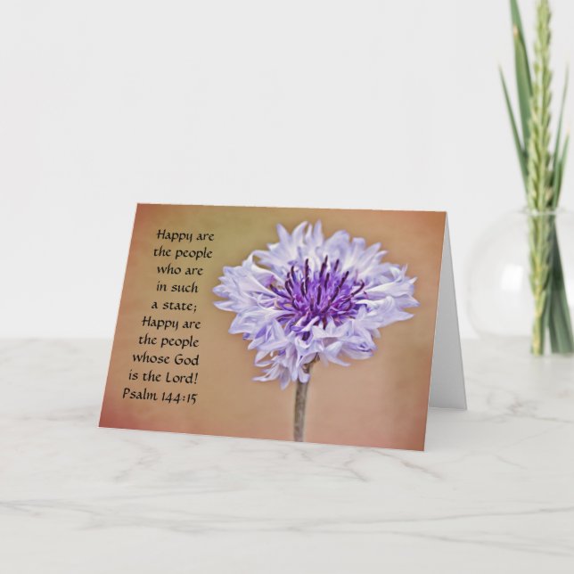 Cartão Placa salm do botão de Solteiros de Fé (Frente)