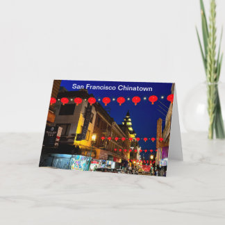 Cartão Placa San Francisco Chinatown nº 11